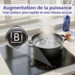 Starcharts encastrable - Plaque à induction, 3 foyers, 59 cm, 6680 W – Image 5