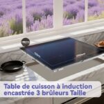 Starcharts encastrable - Plaque à induction, 3 foyers, 59 cm, 6680 W – Image 6