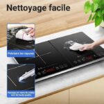 Amzchef 2 Foyers 20 Niveaux - Plaque à induction, 2 foyers, 36 cm, 3500 W – Image 5