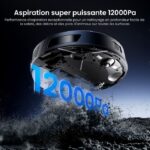 Proscenic QO10 - Aspirateur robot laveur avec station, 12 000 Pa, 3200 mAh, 200 min – Image 2