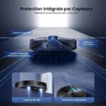 Proscenic QO10 - Aspirateur robot laveur avec station, 12 000 Pa, 3200 mAh, 200 min – Image 3