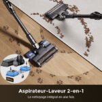 Proscenic PO20 - Aspirateur balai laveur, 80 000 Pa, 70 min, 59 dB(A) – Image 4