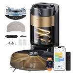 Proscenic QO20 Plus - Aspirateur robot laveur avec station, 18 000 Pa, 3200 mAh, 200 min (0951)