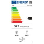 Haier HSR3918EIPB - Réfrigérateur américain, 515 L, classe E, No Frost – Image 4