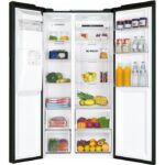 Haier HSR3918EIPB - Réfrigérateur américain, 515 L, classe E, No Frost – Image 5
