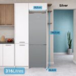 Indesit INK25362S5E - Réfrigérateur combiné, 316 L, classe D – Image 3