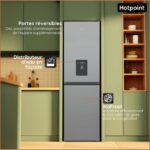 Hotpoint HPKH1261WS5 - Réfrigérateur combiné, 268 L, classe D, No Frost – Image 2