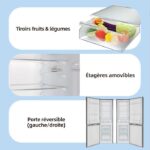 CHiQ CBM162DGD - Réfrigérateur combiné, 157 L, classe D – Image 6