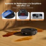 Roborock Q10 S5+ - Aspirateur robot laveur avec station, 5200 mAh (4954) – Image 3