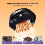 Roborock Q10 S5+ - Aspirateur robot laveur avec station, 5200 mAh (4954) – Image 4