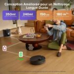 Roborock Q10 S5+ - Aspirateur robot laveur avec station, 5200 mAh (4954) – Image 6