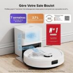 Roborock Q10 S5+ - Aspirateur robot laveur avec station, 5200 mAh (4123) – Image 2