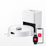 Roborock 2-EN-1 - Aspirateur robot laveur avec station, 8000 Pa