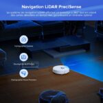Roborock 2-EN-1 - Aspirateur robot laveur avec station, 8000 Pa – Image 3