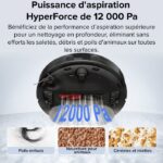 Roborock RBK00920 - Aspirateur robot laveur avec station, 12 000 Pa, 180 min – Image 2