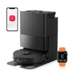 Roborock Qrevo Edge S5A - Aspirateur robot laveur, 185 000 Pa, 5200 mAh