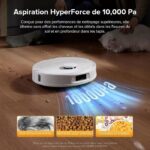 Roborock QV 35S - Aspirateur robot laveur avec station, 10 000 Pa, 5200 mAh – Image 2