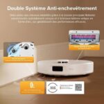 Roborock QV 35S - Aspirateur robot laveur avec station, 10 000 Pa, 5200 mAh – Image 4