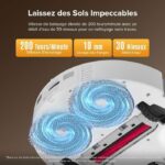 Roborock QV 35S - Aspirateur robot laveur avec station, 10 000 Pa, 5200 mAh – Image 6