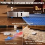 Roborock Qrevo S - Aspirateur robot laveur avec station, 18 500 Pa, 5200 mAh – Image 6
