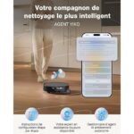 Ecovacs DEEBOT T90 Pro Omni - Aspirateur robot laveur avec station, 30 000 Pa, 4000 mAh – Image 4