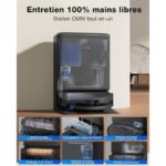 Ecovacs DEEBOT T90 Pro Omni - Aspirateur robot laveur avec station, 30 000 Pa, 4000 mAh – Image 6