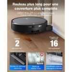 Ecovacs DEEBOT T90 Pro Omni - Aspirateur robot laveur avec station, 30 000 Pa, 4000 mAh – Image 7