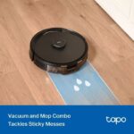 Tp-Link Tapo RV30 Max - Aspirateur robot laveur, 2600 mAh, 150 min – Image 5
