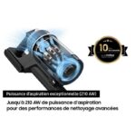 Samsung VS20C85G4TB - Aspirateur balai sans fil, 210 AW, 60 min, 86 dB(A) – Image 4