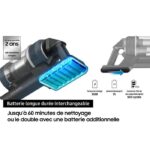 Samsung VS20C85G4TB - Aspirateur balai sans fil, 210 AW, 60 min, 86 dB(A) – Image 5