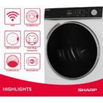 Sharp KD-WNHL8S9GWB - Sèche-linge 8 kg, classe B – Image 4