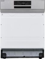 Sharp QW-NA25GS44BS-DE - Lave-vaisselle intégrable 60 cm, 14 couverts, 44 dB(A), classe B