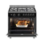 Smeg BG91CTN2 - Cuisinière à gaz, 5 feux, 90 cm – Image 2
