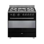 Smeg BG91CTN2 - Cuisinière à gaz, 5 feux, 90 cm