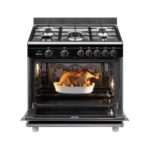 Smeg BG91N2 - Cuisinière à gaz, 5 feux, 89,8 cm – Image 3