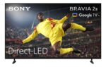 Sony BRAVIA 2 II - Téléviseur LED 55 pouces (139 cm), 4K Ultra HD, Google TV