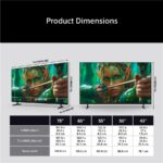 Sony BRAVIA 2 II - Téléviseur LED 55 pouces (139 cm), 4K Ultra HD, Google TV – Image 5