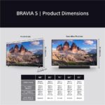 Sony BRAVIA 5 XR - Téléviseur Mini LED 55 pouces (139 cm), 4K Ultra HD, Google TV – Image 22