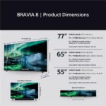Sony BRAVIA 8 OLED - Téléviseur OLED 55 pouces (139 cm), 4K Ultra HD, Google TV – Image 20