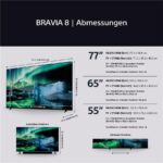 Sony BRAVIA 8A OLED - Téléviseur OLED 77 pouces (195 cm), 4K Ultra HD, Google TV – Image 18