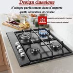 Sndoas Encastrable - Plaque de cuisson gaz, 60 cm – Image 2