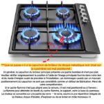Sndoas Encastrable - Plaque de cuisson gaz, 60 cm – Image 4