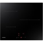 Samsung NZ63T3706A1/UR - Plaque à induction, 3 foyers, 59 cm, 7200 W