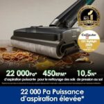 Tineco eau et poussière - Aspirateur laveur, 22 000 Pa, 76 dB(A) – Image 2