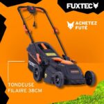 Fuxtec FX-RME38 - Tondeuse électrique, coupe 38 cm, jusqu'à 600 m² – Image 2