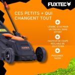 Fuxtec FX-RME38 - Tondeuse électrique, coupe 38 cm, jusqu'à 600 m² – Image 4