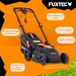 Fuxtec FX-RME38 - Tondeuse électrique, coupe 38 cm, jusqu'à 600 m² – Image 6