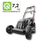 Fuxtec FX-RME43 - Tondeuse sans fil, coupe 43 cm, jusqu'à 1000 m², 20 V