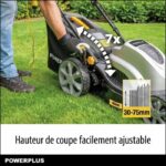 Powerplus POWPG6290 - Tondeuse électrique, coupe 46 cm, jusqu'à 1000 m², 1800 W – Image 5