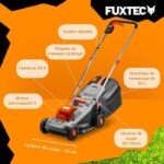 Fuxtec FX-E1RM20ECO-SET - Tondeuse sans fil, coupe 30 cm, jusqu'à 200 m², 20 V – Image 5